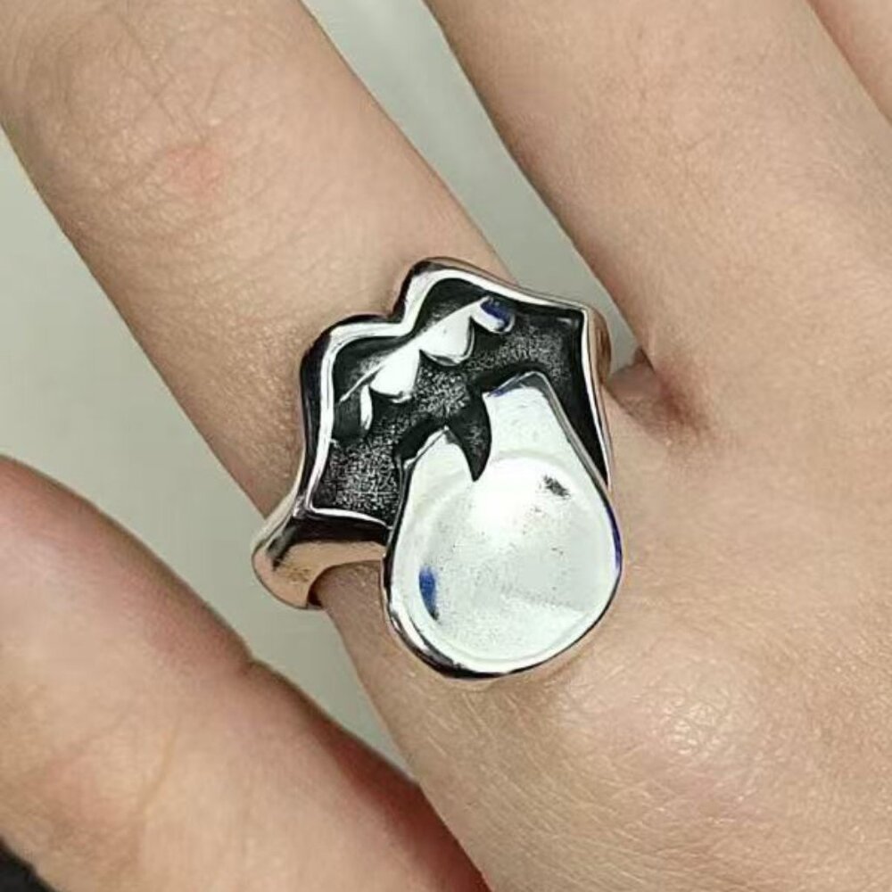 Chrome Hearts Sterling Silver 925 Tongue Ring